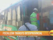 Fiscalizan tránsito interprovincial para evitar transporte informal en La Libertad