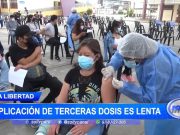 La Libertad: Solo 35.6% de liberteños vacunados con la tercera dosis