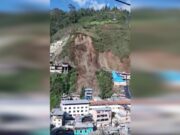 Casas quedan sepultadas por derrumbe en Retamas