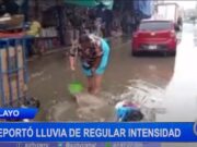 Se reportó lluvia de regular intensidad en Lambayeque