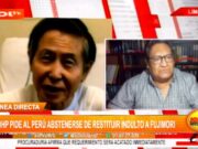 Deberán acatar lo recomendado por CIDH y suspender liberación de Fujimori, según constitucionalista