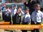 Colegios se preparan para el retorno a clases presenciales