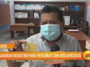Inauguran registro para personas con discapacidad en El Porvenir