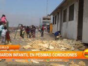 Jardín infantil en pésimas condiciones en el distrito de La Esperanza