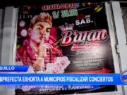 Subprefecta exhorta a municipios a fiscalizar conciertos en Trujillo