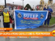 SUTEP califica a Pedro Castillo como el peor profesor