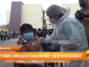 Aceptarán a niños que no tengan uniforme y que no estén vacunados