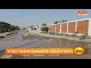 Vecinos de El Porvenir piden intervención de SEDALIB ante aniego