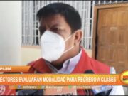 Piura: Directores evaluarán modalidades para regreso a clases