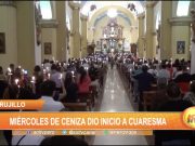 Trujillo: Miércoles de ceniza dio inicio a cuaresma