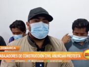 Cajamarca: Trabajadores de construcción civil anuncian protesta