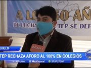 Trujillo: Sutep rechaza aforo al 100% en colegios
