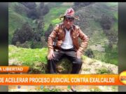 Piden acelerar proceso judicial contra exalcalde en Otuzco