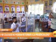 La Libertad: Al menos 100 colegios no podrán retornar a la presencialidad
