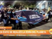 Trujillo: Con éxito se realizó la Hora del Planeta
