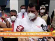 Piura: Coresec sesionará para tratar inseguridad