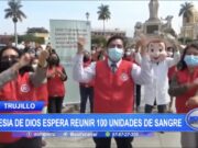 Trujillo: Iglesia de Dios espera reunir 100 unidades de sangre