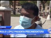 Huaraz: Virgilio López presenta precandidatura