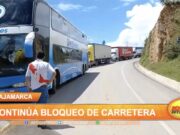 Cajamarca: Continúa bloqueo de carretera en tercer día de paro de transportistas