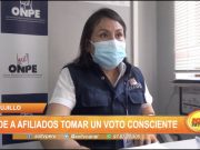 Trujillo: Piden a afiliados tomar un voto consciente