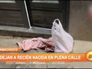 Huamachuco: Dejan a recién nacida en plena calle