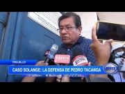 Abogado de Pedro Tacanga se hace presente en la necropsia de Solange Aguila