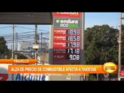 Alza de combustible afecta a los transportistas públicos