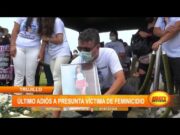 Último adiós a Solange Aguilar, presunta víctima de feminicidio en Trujillo