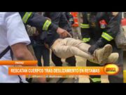 Más cuerpos rescatados tras deslizamiento en Pataz