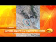 Nuevo derrumbe a 30 minutos de retamas deja un muerto y dos heridos