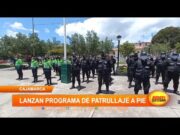 Lanzan programa de patrullaje a pie en Cajamarca