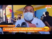 Alcalde de Trujillo en contra de vacancia presidencial