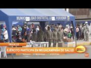 Trujillo: Ejército participa en megacampaña de salud