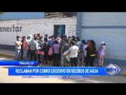 Vecinos reclaman por cobro excesivo en recibos de agua