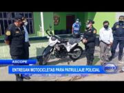 La Libertad: Entregan motocicletas para patrullaje policial en Ascope