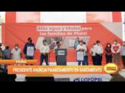 Piura: Presidente Castillo anuncia financiamiento en saneamiento