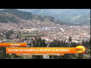 Elecciones son fundamentales para distrito de independencia