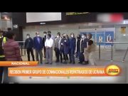 Reciben primer grupo de connacionales repatriados de Ucrania