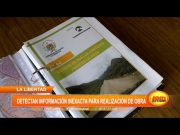 Detectan información inexacta para realización de obras