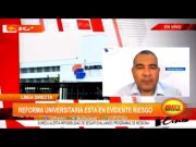 Reforma universitaria está en evidente riesgo