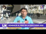 Homenaje al Perú en la Expo Dubái 2020