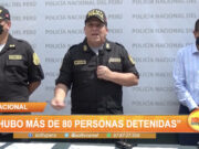 Más de 80 personas detenidas en protestas en Lima