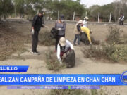 Trujillo: Realizan campaña de limpieza en Chan Chan