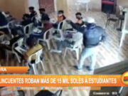Piura: Delincuentes roban más de 15 mil soles a estudiantes