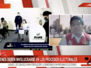 Jóvenes deben involucrarse en los procesos electorales