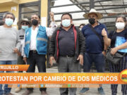 Trujillo: Protestan por cambio de dos médicos