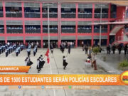 Cajamarca: Más de 1 500 estudiantes serán policías escolares
