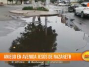 Aniego en la Av. Jesús de Nazareth
