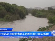 Defensas ribereñas del río Moche a punto de colapsar