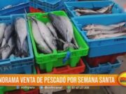 Panorama de la venta de pescado por Semana Santa